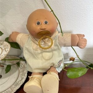 Vintage Baby Doll with Pacifier